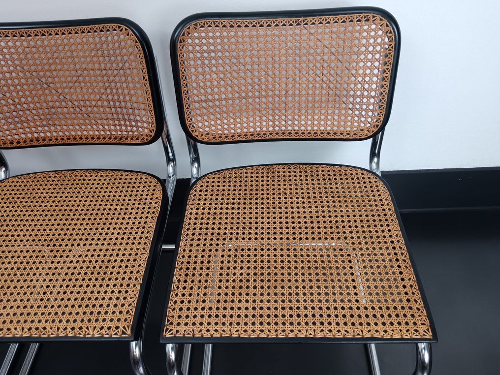 Gavina - Marcel Breuer - 椅子 (4) - Cesca chair - 藤, 木, 钢 #4.3