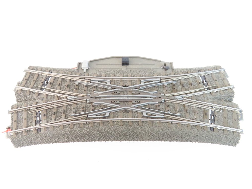 Märklin H0 - 24620 - Modeltreinsporen (1) - Engels kruiswissel met elektrische aandrijving, Digitale decoder en verlichting, C-rail #3.2