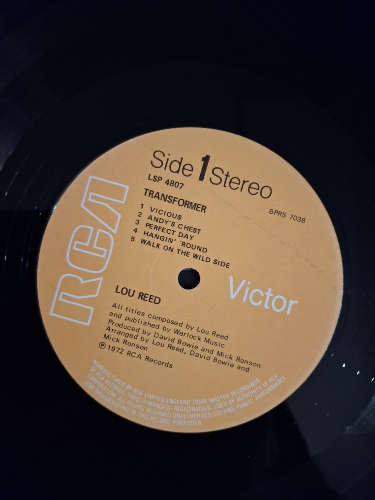 Lou Reed - Transformer - Άλμπουμ LP (μεμονωμένο αντικείμενο) - Stereo - 1972 #3.2