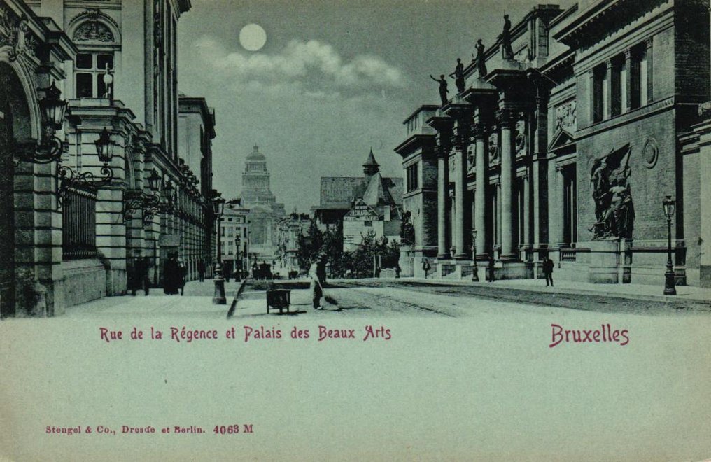 Βέλγιο - Πόλη και τοπία - Πόλη των Βρυξελλών - ποικίλη - Καρτ-ποστάλ (500) - 1900-1950 #1.0