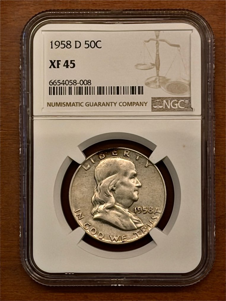 Tsjecho-Slowakije, Verenigde Staten. 50 Cents 1955, 1958 (Zonder minimumprijs) #2.1