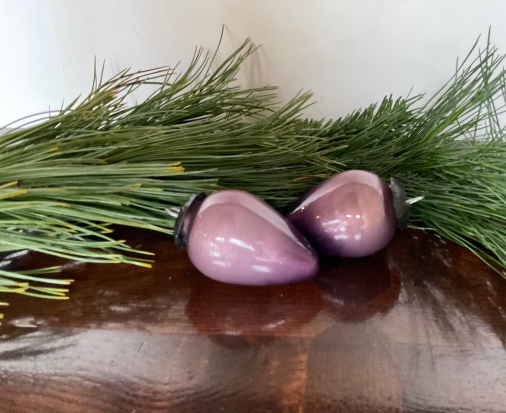 Julgranskulor (12) - Hexenballen - Glas, Metall #3.2