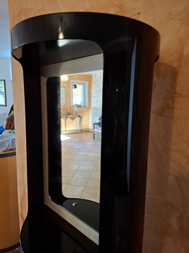 架 - 木 - Space Age 双面旋转衣帽架伞架控制台 #1.0