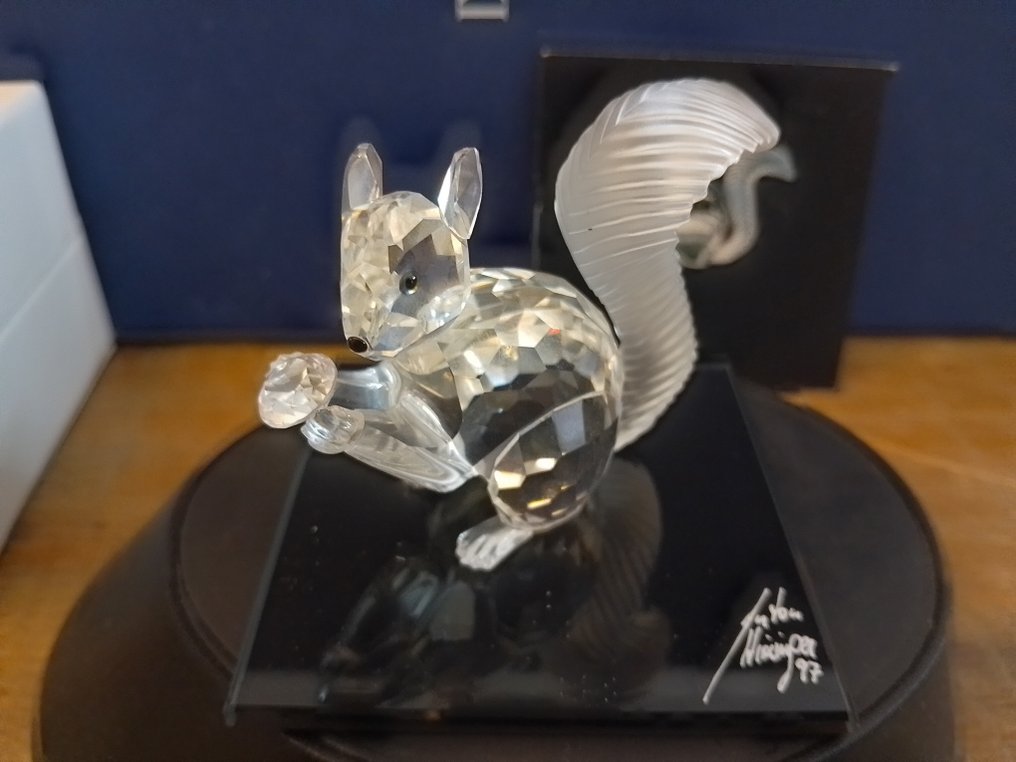 Swarovski - 雕像 - Anniversary Squirrel 208433 - Box + Certificate - 水晶 #1.0