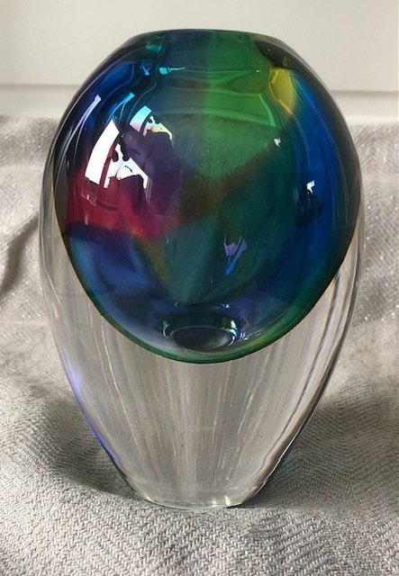 Glasfabriek Leerdam - Van de Marel - Βάζο  - Γυαλί #4.3