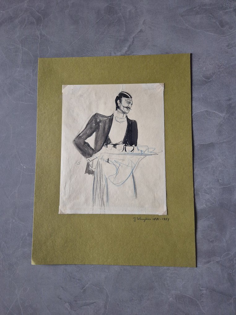 Jan SLUIJTERS (1881 - 1957) - "Ober" #2.1