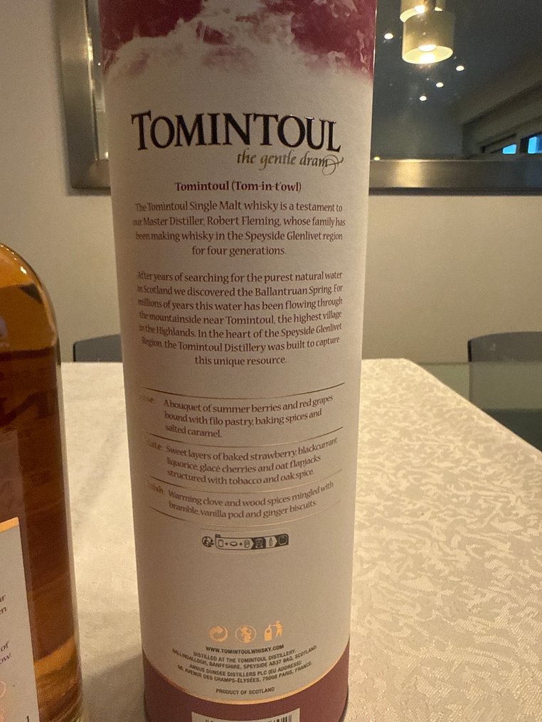 Dalwhinnie Game of Thrones + Tomintoul Small Batch Pinot Noir  - 70厘升 - 2 瓶 #3.2