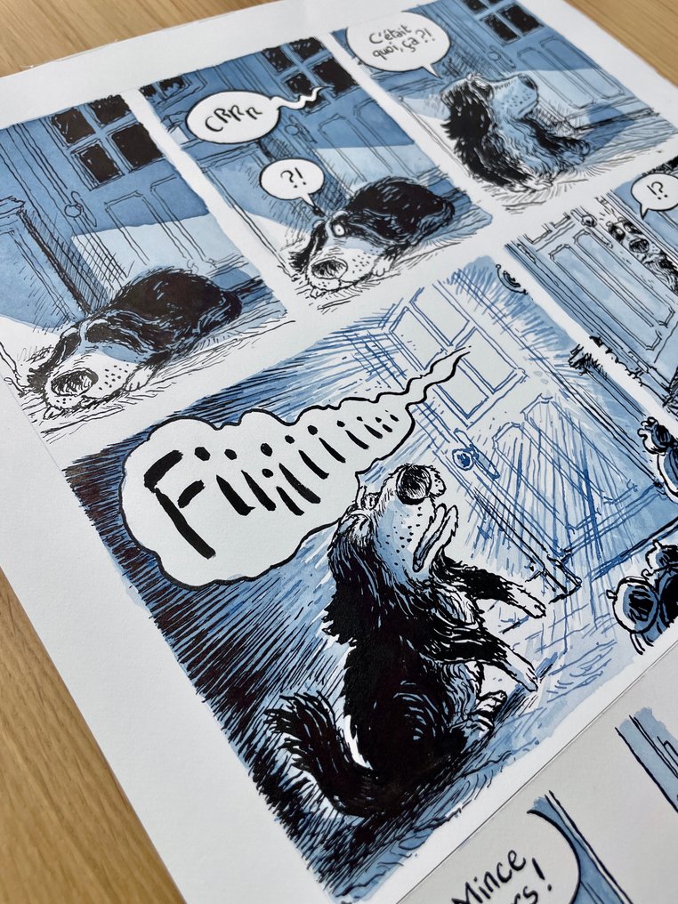 Phicil - 1 Original page - Les Fantômes du Mont-Blanc - 2024 #3.2