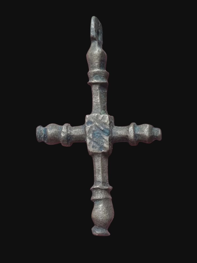 Medieval, Crusaders Era Bronze, Rare Cross Pendant (No reserve price) #1.0