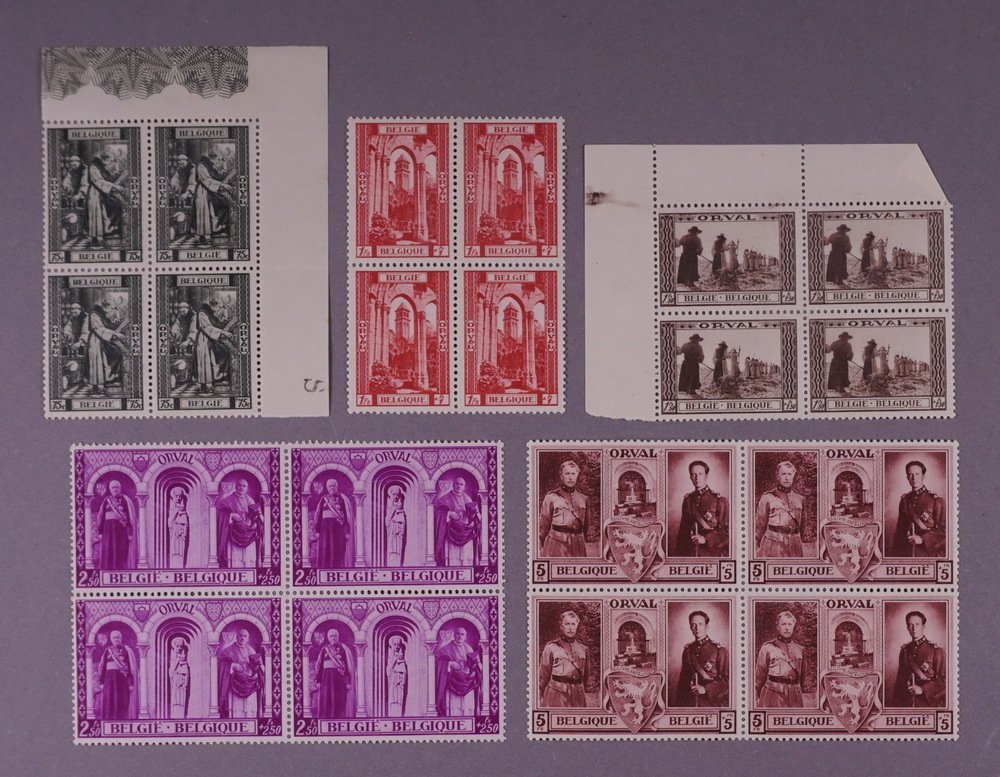 比利時  - 比利時郵票，品相相當不錯，價值較高。 #2.1