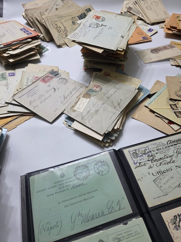 義大利王國  - 意大利王国邮政历史的1327件邮政收藏品，时间跨度从1890年至1946年 #2.1