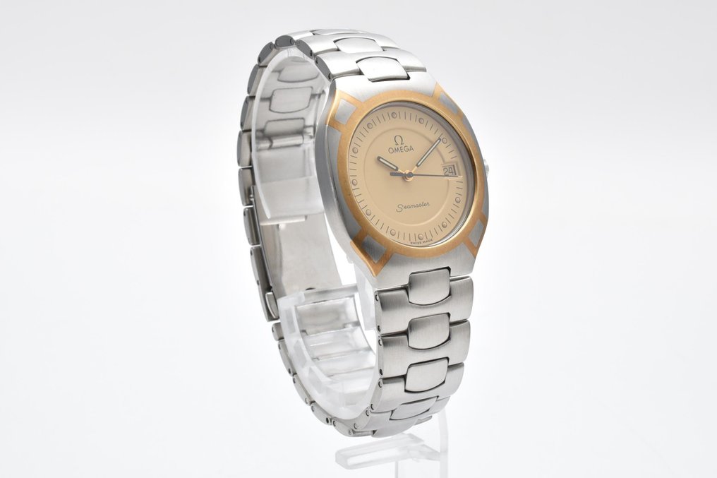 Omega - Omega Seamaster Polaris Date Quartz Two-Tone 31mm - Ei pohjahintaa - Naiset - 1990-1999  #4.3