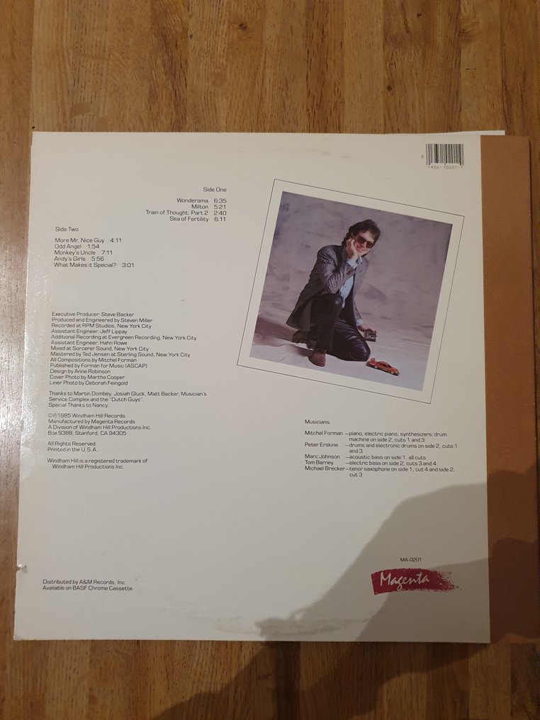 Mitchel Forman, Spencer Barefield, Kevin Eubanks, Randy Bernsen - Différents artistes - Lot of 5 LP Fusion and Avantgarde jazz guitarists - Différents titres - LP - 1985 #2.1