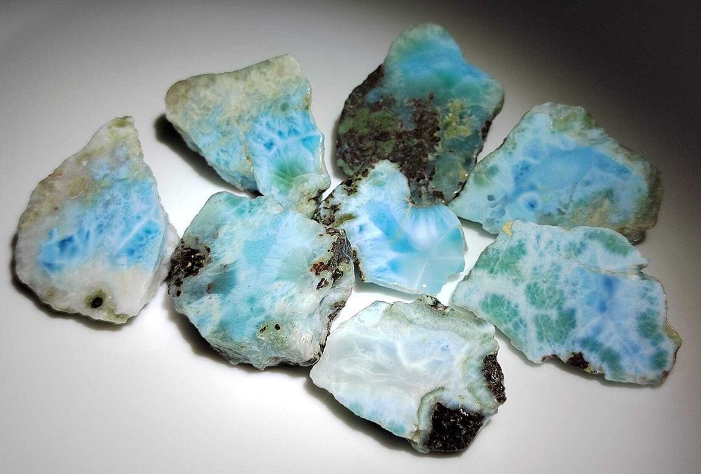 Larimar high quality - 720 cts AAA Rough- 144 g #1.0