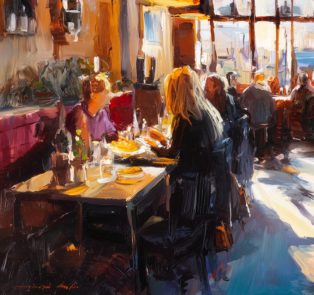 Irina Collins - Café Light XL · NO Reserve #1.0