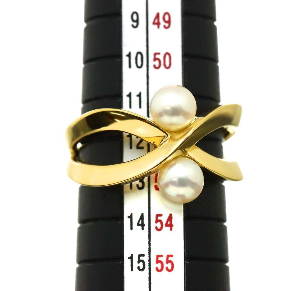 Mikimoto - Anello - 18 carati Oro giallo #4.3