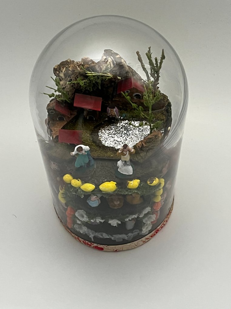 Nativity scene - Earthenware, Glass - Belen urn - 28 cm #3.2