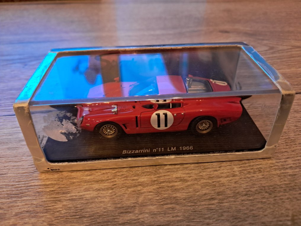 Spark 1:43 - Modellauto - Bizzarrini - BIZZARRINI - 5300 GT N 11 LE MANS 1966 1:43 #1.0