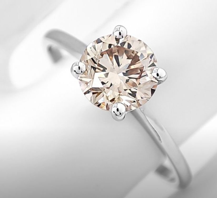 Δαχτυλίδι αρραβώνων - 14 καράτια Λευκός χρυσός -  1.01ct. tw. Διαμάντι (Φυσικό) #3.2