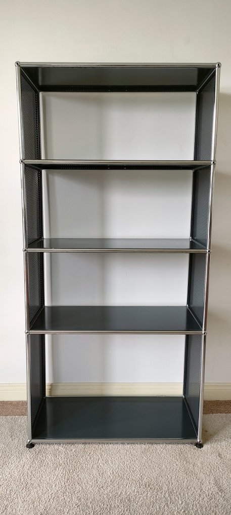 USM Haller - Shelf - Aluminium - Customized Shelving Unit #2.1