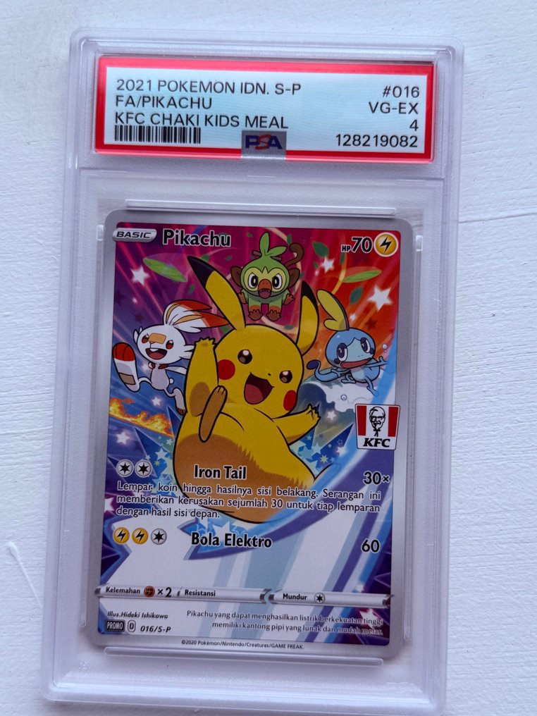 Pokémon - 1 Graded card - Pikachu #016 Προωθητική κάρτα - PSA 4 - Various sets #1.0