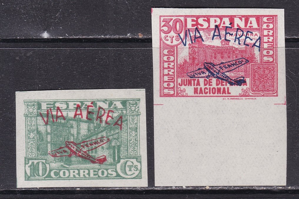 Ifni 1937/1939 - Timbres et séries patriotiques - Neufs sans charnière #2.1