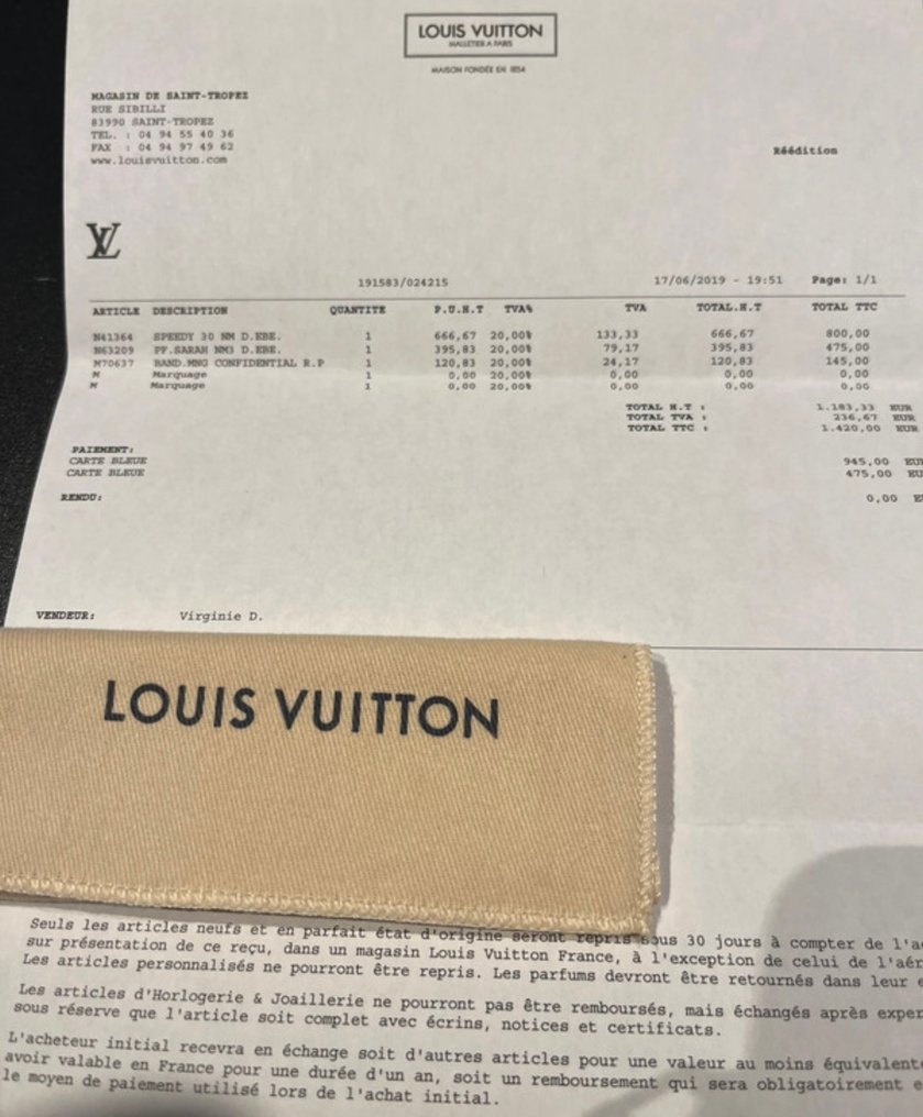 Louis Vuitton - Speedy 30 - 手提包 #1.0