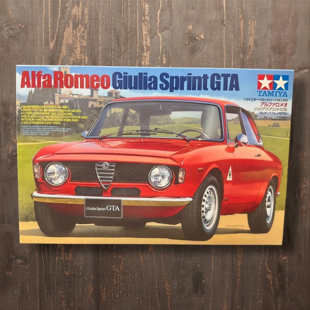 Tamiya - Auto giocattolo 1/24 SCALE Alfa Romeo Giulia Sprint GTA (Never released in Europe) - 2020+ - Giappone #1.0