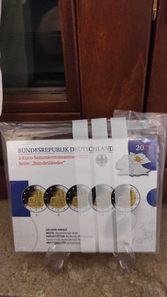 Germany. 2 Euro 2017/2021 (25 monete - 5 sets) (No reserve price) #3.2