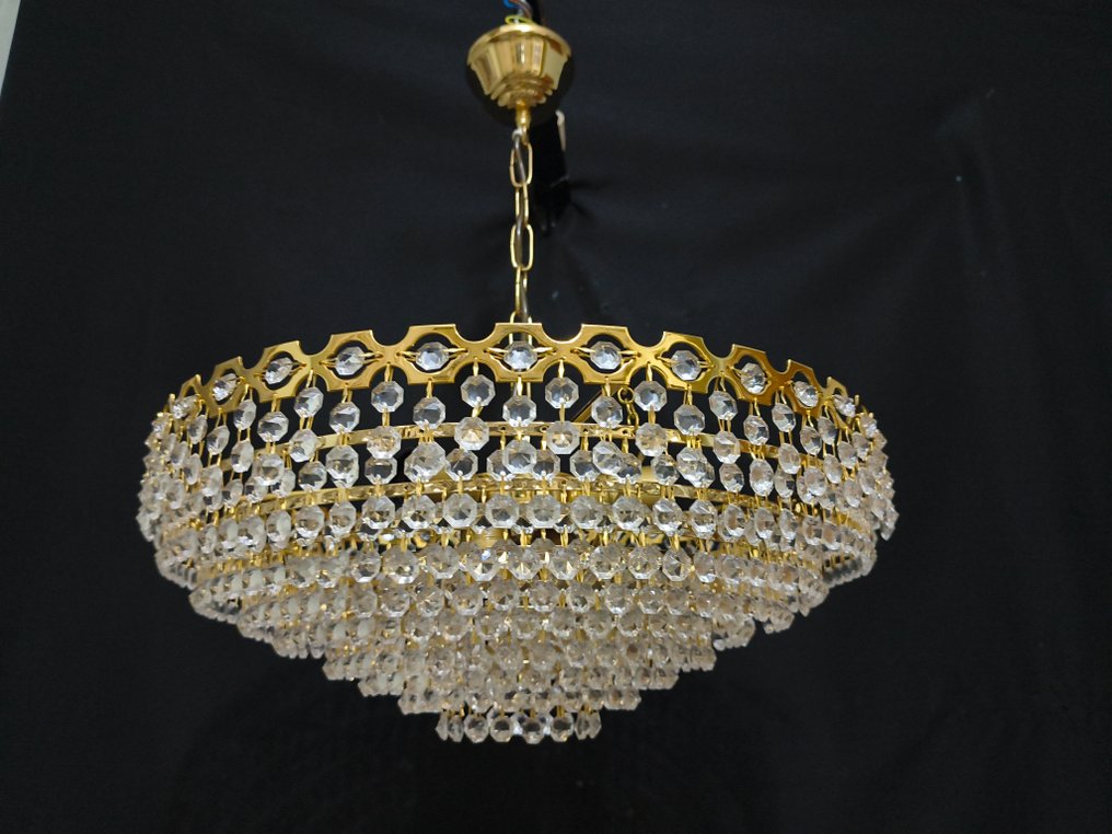 Lampada a sospensione - Metallo, Cristallo #2.1