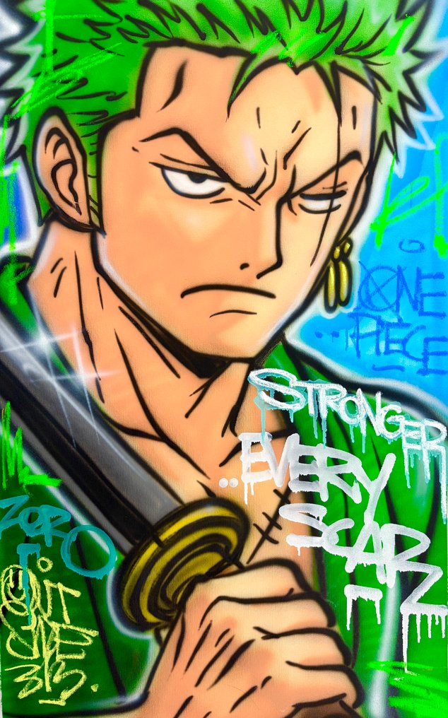 Outside313 - Zoro - One Piece - Stronger every scar #1.0
