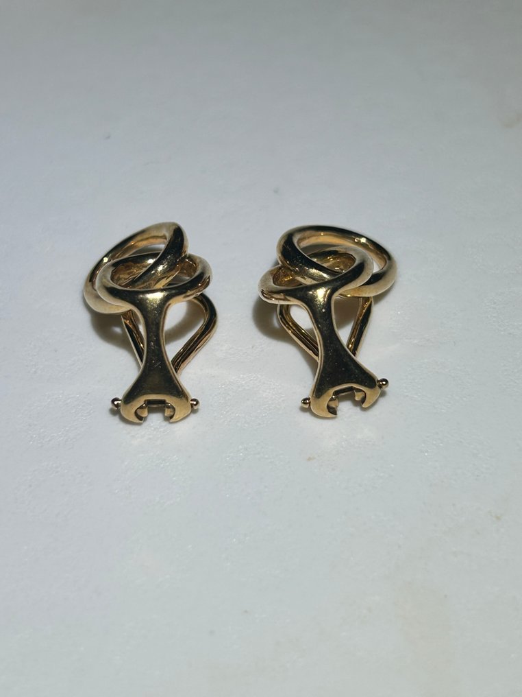Tiffany & Co. - Σκουλαρίκια - Elsa Peretti - 18 καράτια Κίτρινο χρυσό #4.3