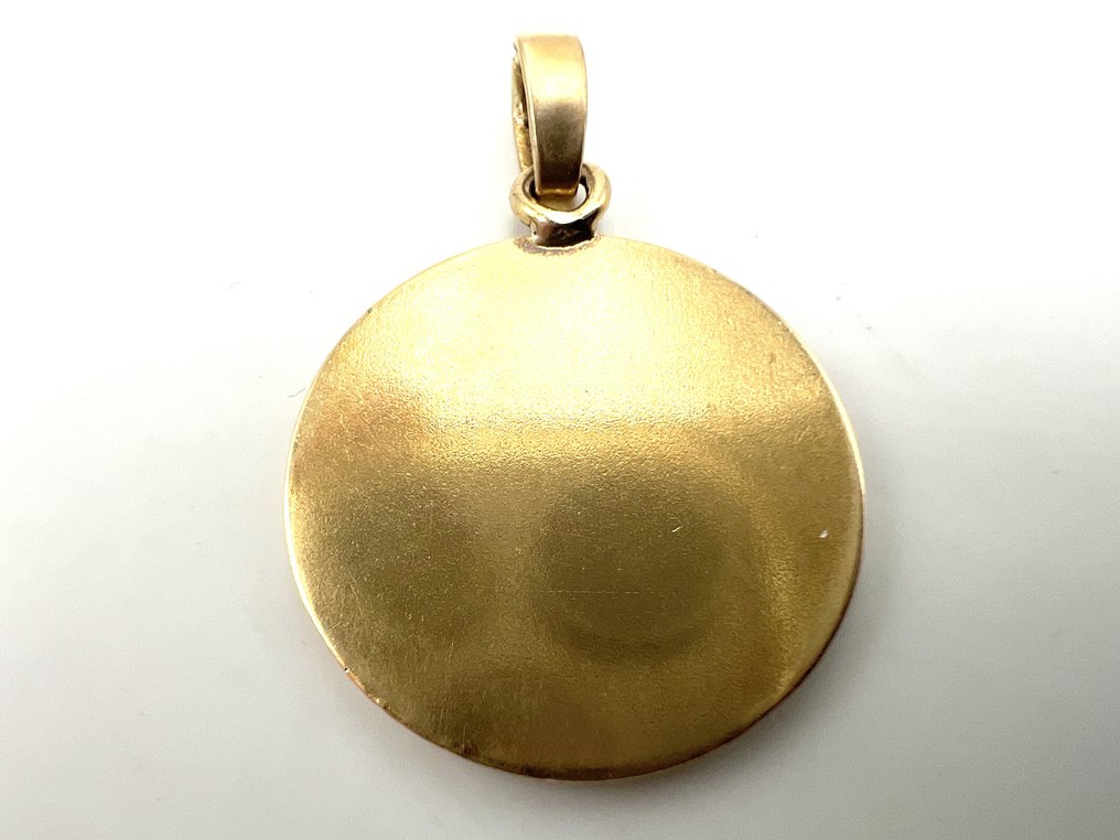 沒有保留價 - A. Augis - 墜飾 - 18 克拉 黃金 - 0.01ct. tw. #3.2