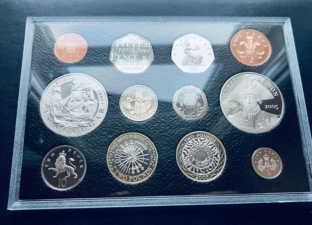 英國. Proof Set 2005  (沒有保留價) #1.0