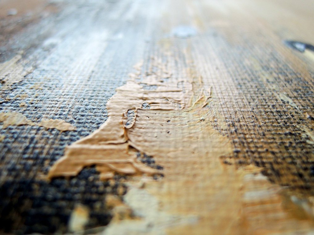 Monika Spiewak - Abstract - XXL - Oil Painting Stretched On The Frame - Ready To Hang - 1/1 Unique Piece #2.1