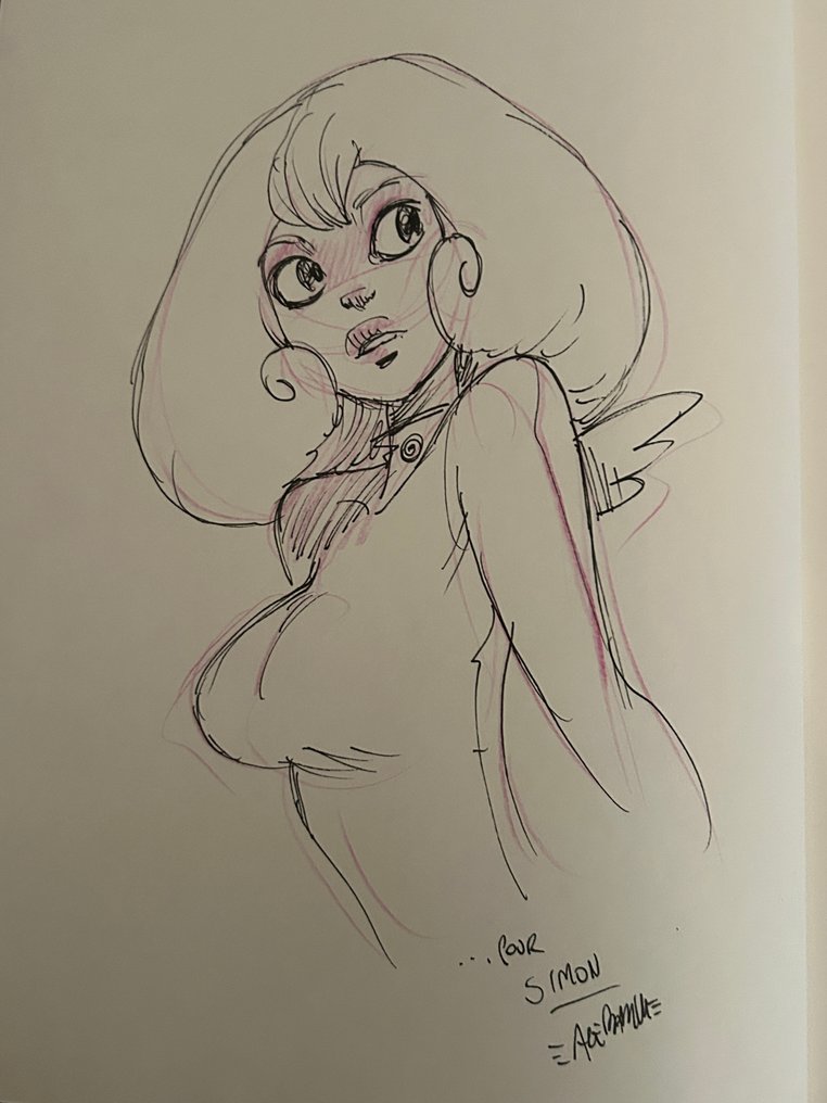 Sky-Doll T3 - La Ville blanche + dédicace couleur - C - 1 Album - First edition - 2004 #4.3