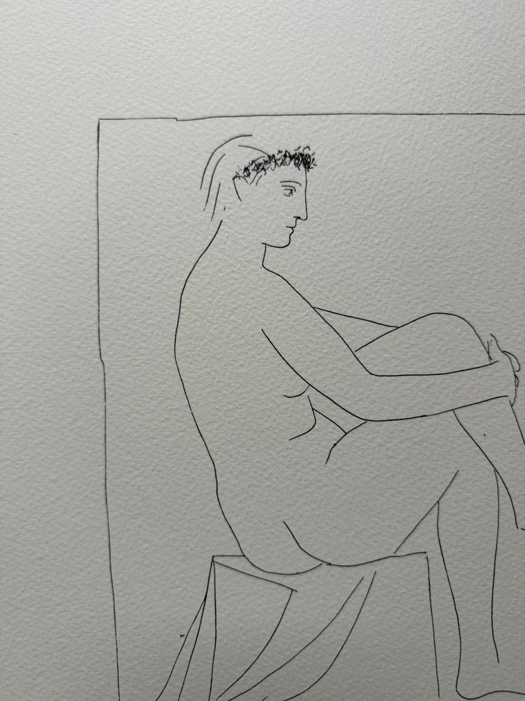 Pablo Picasso (1881-1973) - Femmes nue couronnée de fleurs #1.0