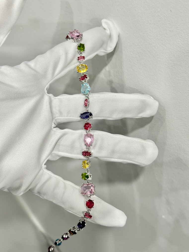 Swarovski - Estatua, Gema Series Multicolor Crystal Bracelet - 0 cm - Cristal #3.2