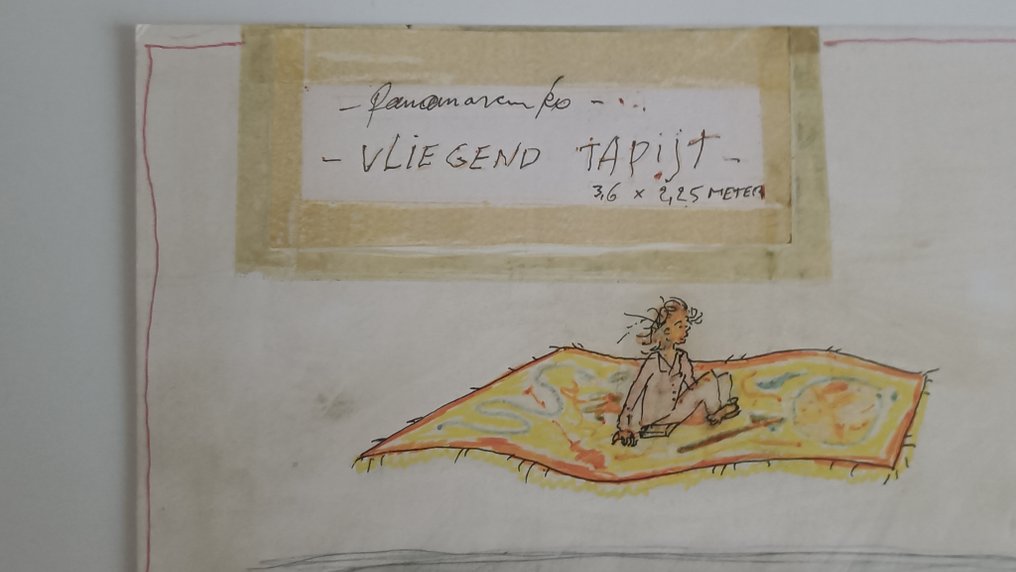 Panamarenko (1940-2019) - Vliegend tapijt #3.2