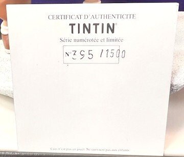 Statuette Moulinsart - 1 Figurine - Tintin Escalade - Leblon Delienne – 2002 #2.1