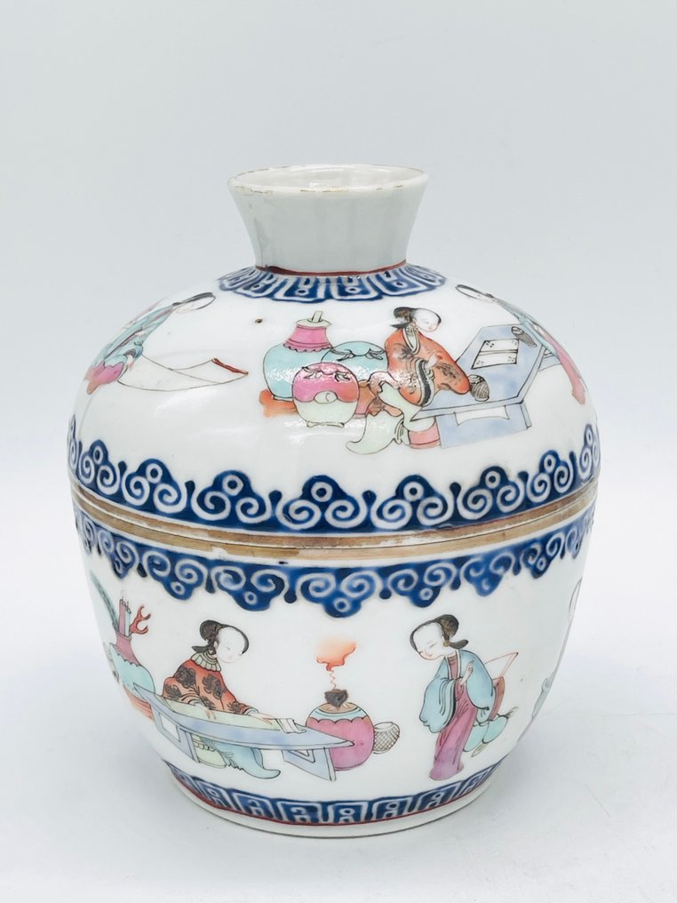 Skål - Porslin - Täckt ris-skålar #1.0