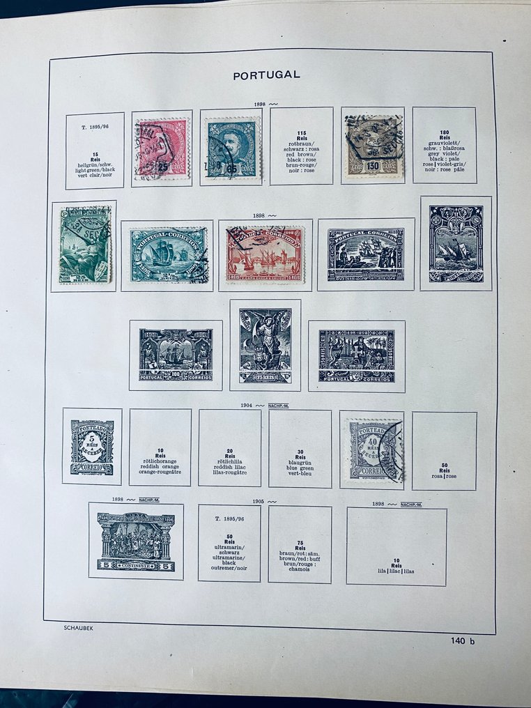 Portugal - Portugal collection on album pages #1.0