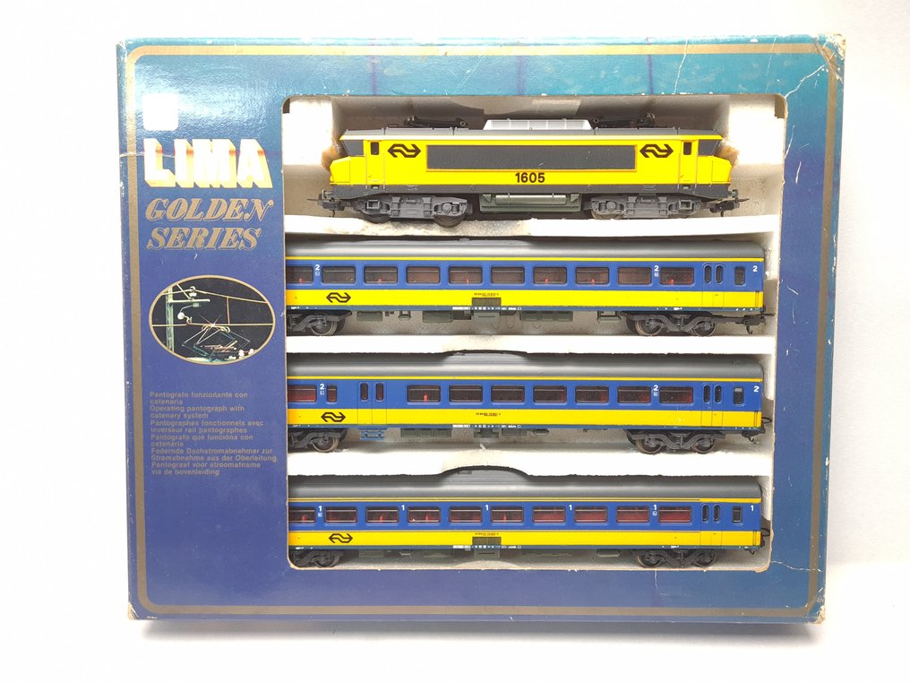 Lima H0 - 149748 - Conjunto de comboios (1) - Conjunto Intercity 1600 com 3 carruagens ICR. - NS #1.0