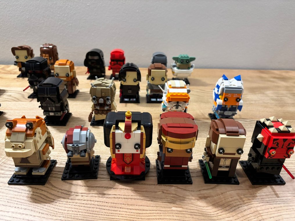 Lego Setat - BrickHeadz - Collezione completa 32 LEGO BrickHeadz Star Wars – Lotto unico – Raro e da collezione #2.1