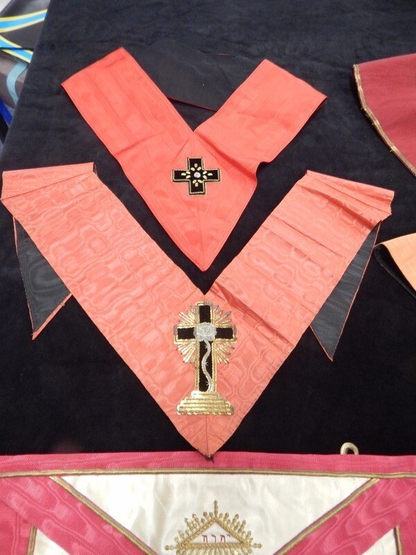 Unknown - Badge - masonic franc maconnerie collection rose croix regalia - 20th - early (WW I) #4.3