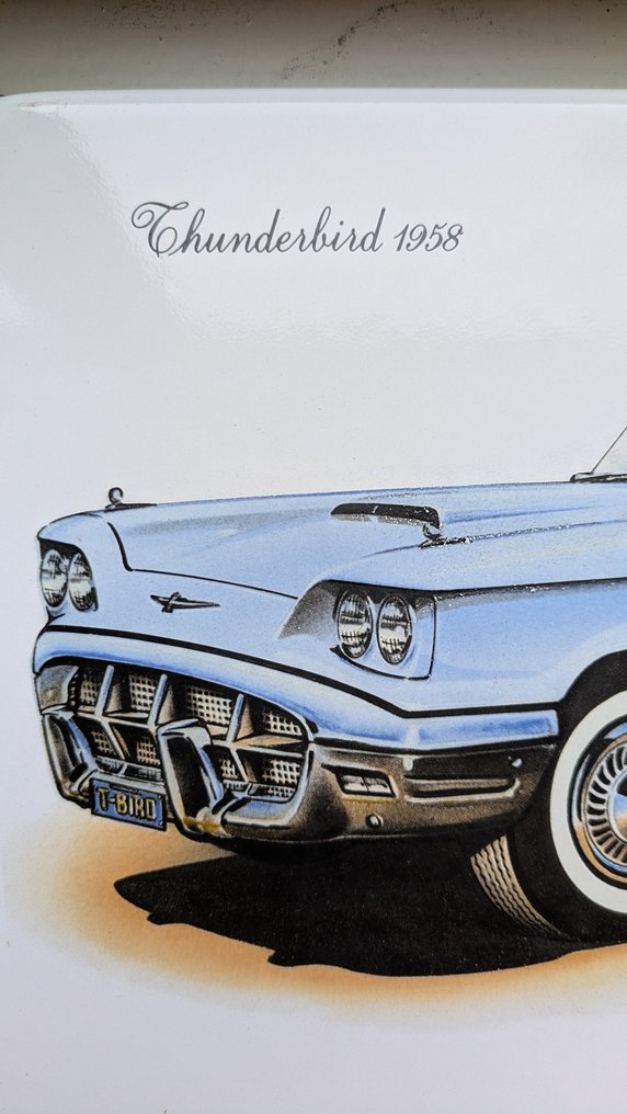 Sign - CELAR - Thunderbird 1958 #1.0