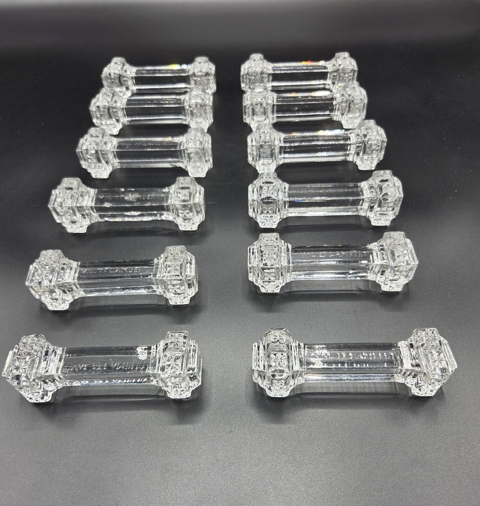 Val Saint Lambert - Dinner service (12) - Crystal #1.0