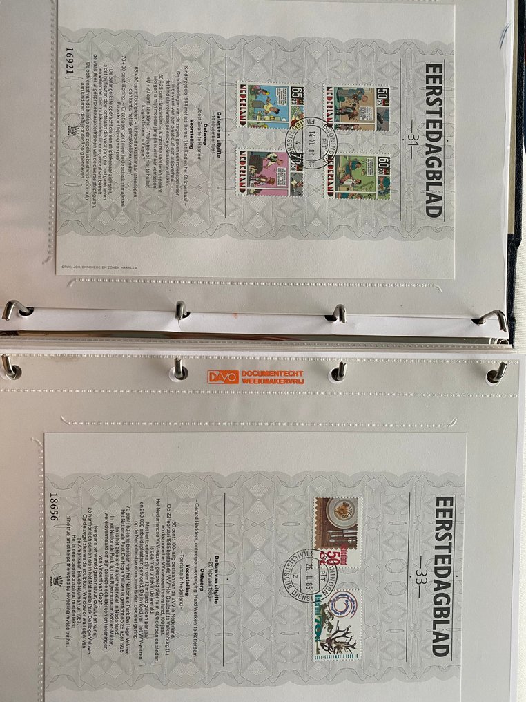 Netherlands 1981/2001 - EersteDagBladen #3.2