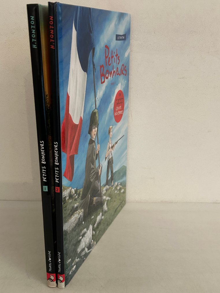 Petits Bonheurs T1 + T2 + 2x dédicace - Série complète - 2x C - 2 Album - Første udgave - 2010/2012 #4.3