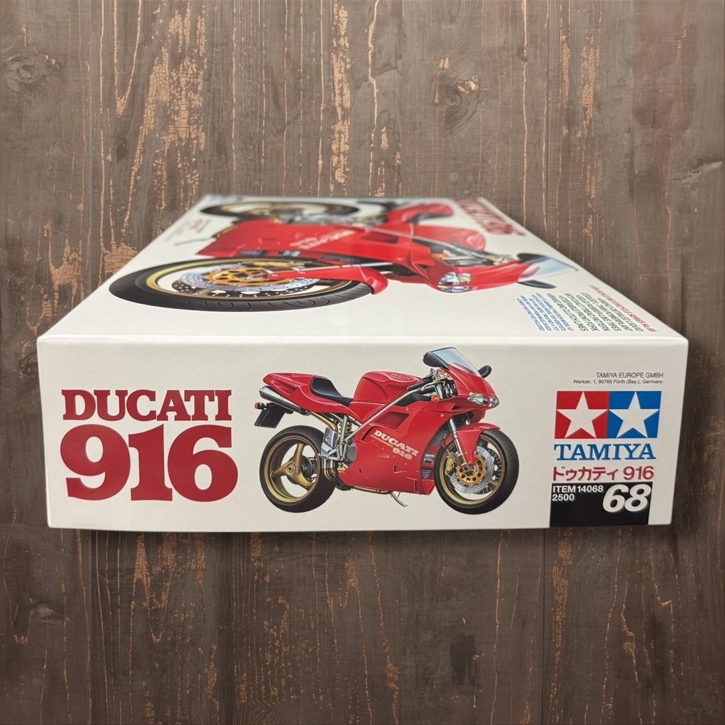 Tamiya - Leluauto Ducati 916 – 1/12 Scale Full Display Model Kit - Japani #3.2